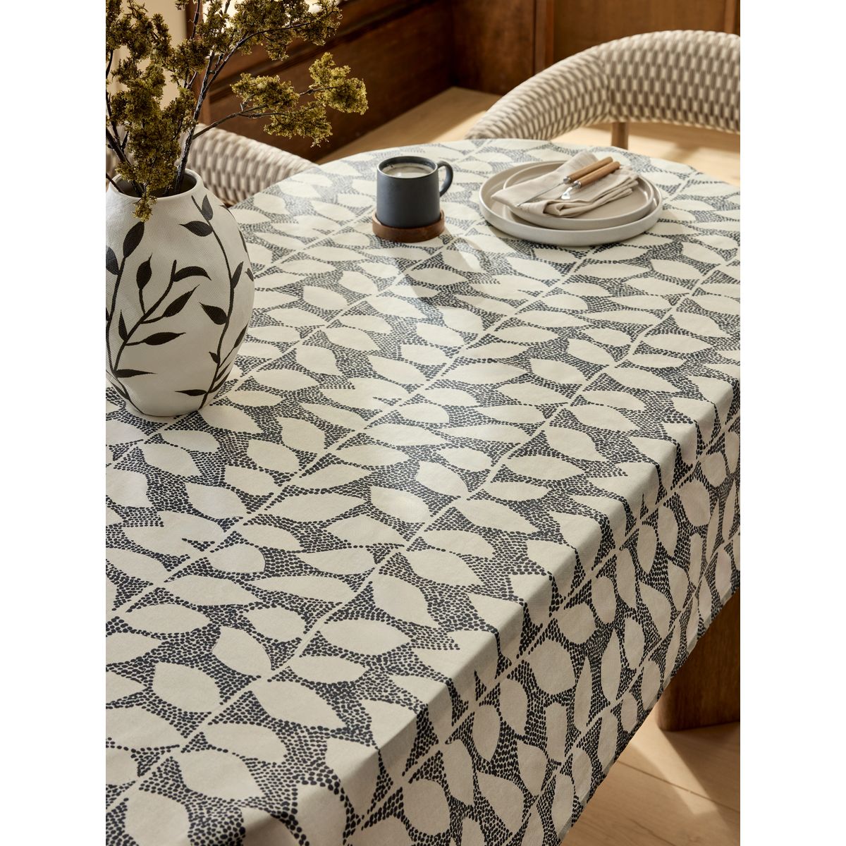 Nappe feuille facile à nettoyer monochrome, NEXT