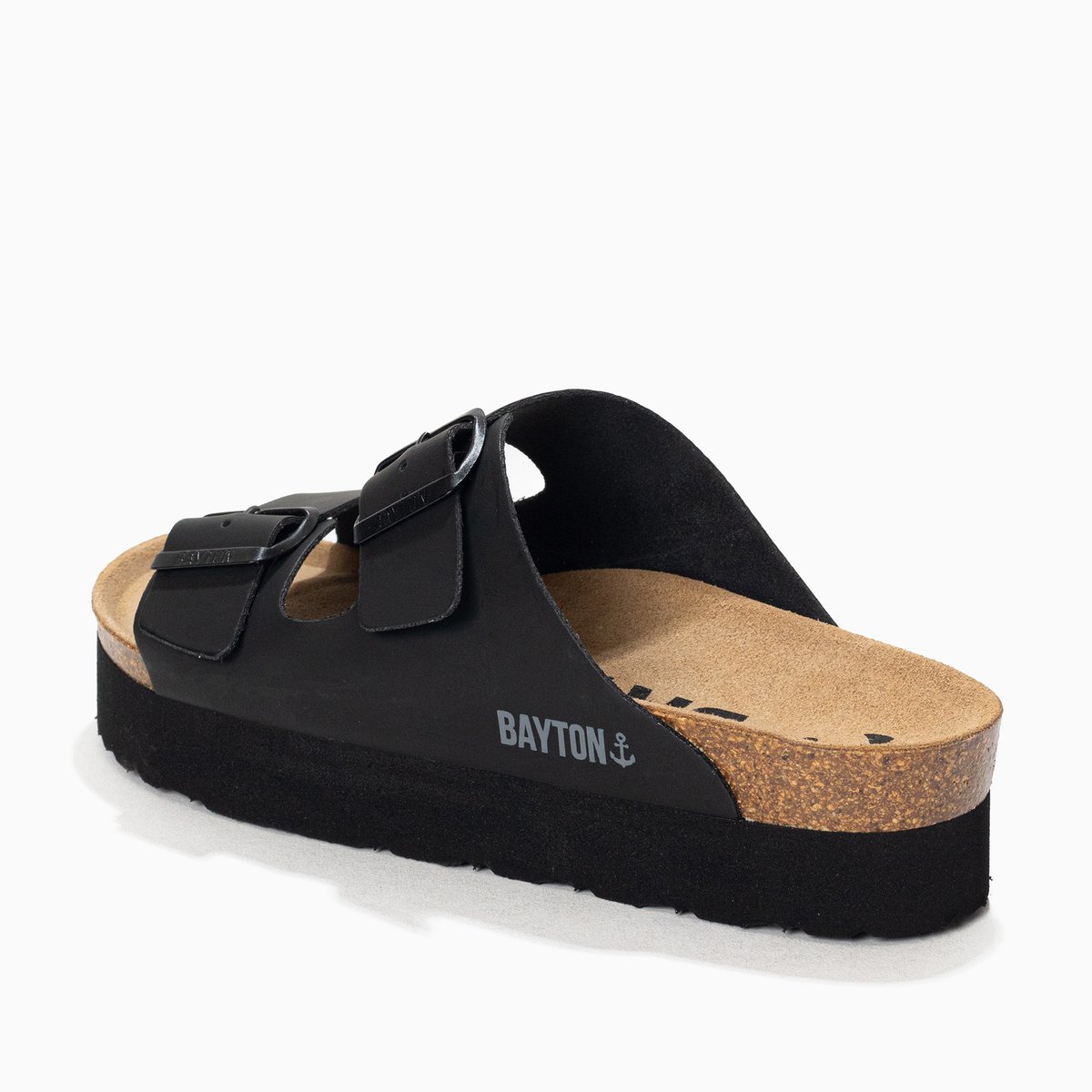 Sandales JAPET noir, BAYTON