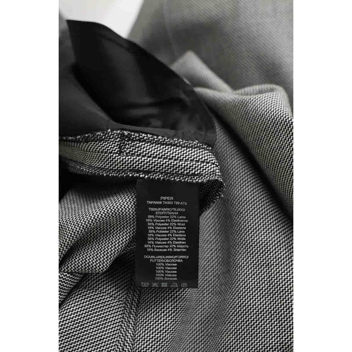Pantalon droit - Très Bon État gris, TARA JARMON