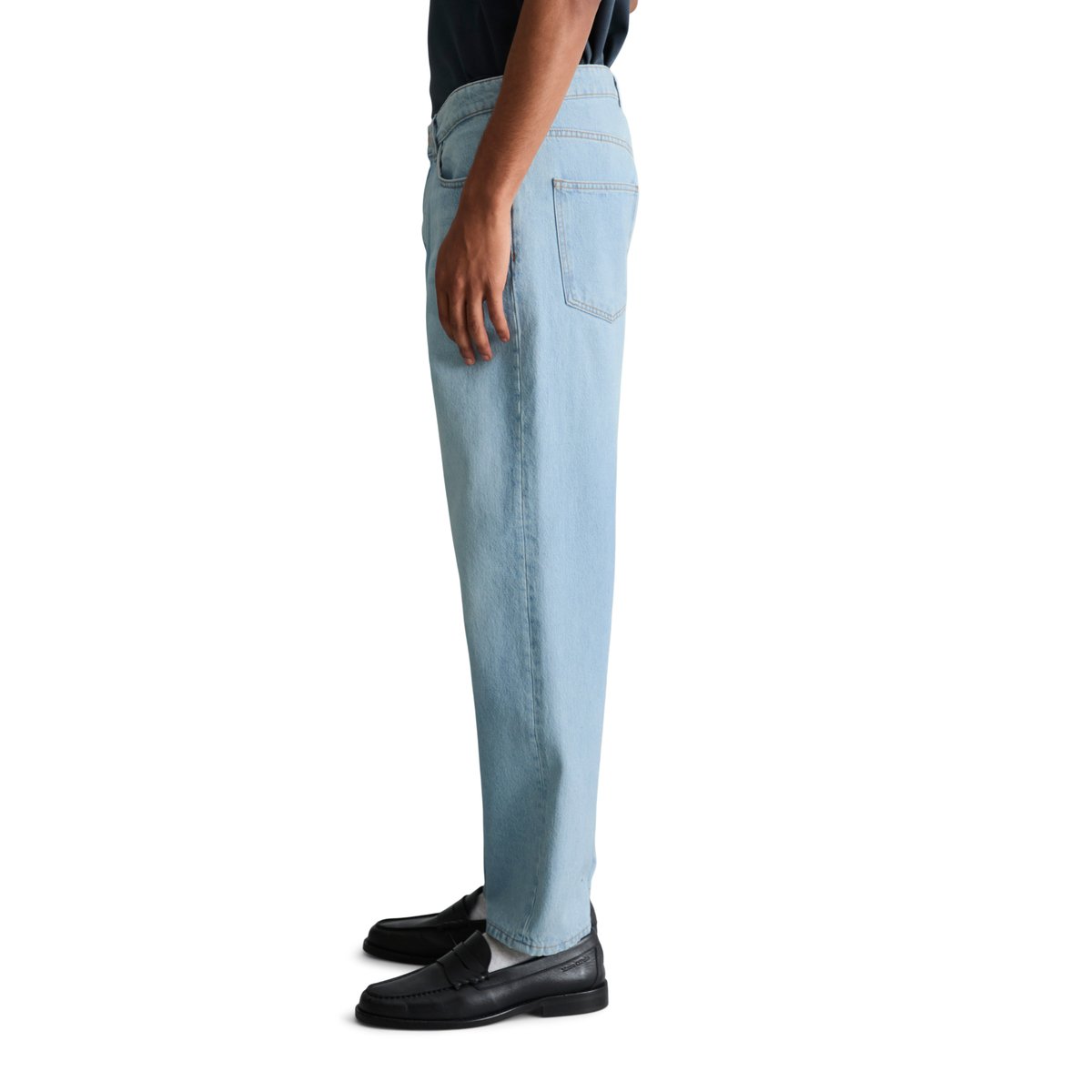Jeans modèle Runne tapered en pur coton bio bleu clair, MARC O’POLO DENIM