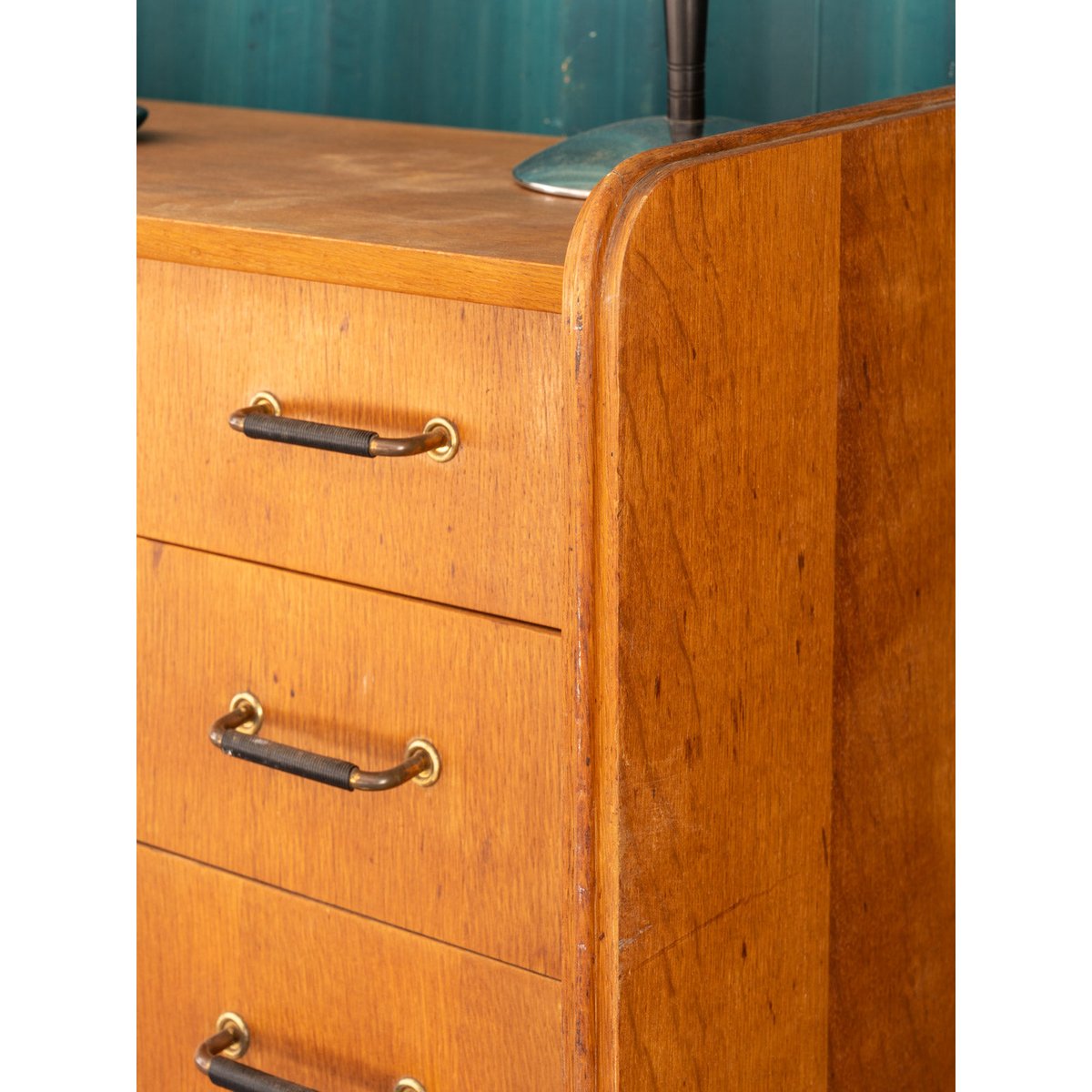 Enfilade en bois Margaret N°478 - Bon état bois foncé, DEBONGOUT