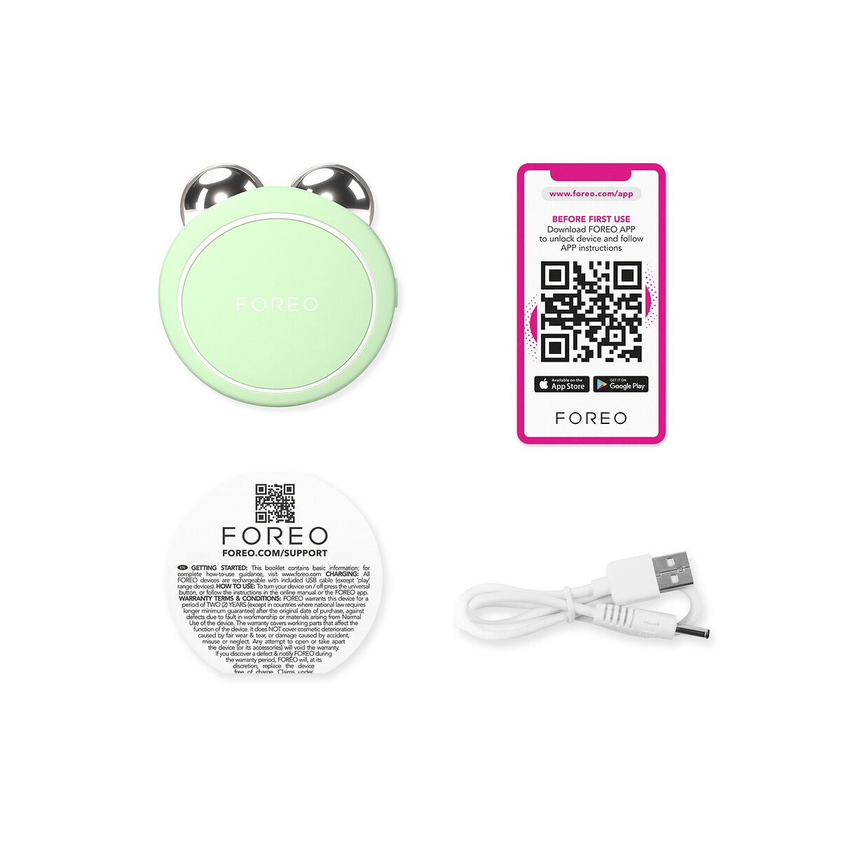 Appareil de tonification & de lissage BEAR 2 Go pistache, FOREO