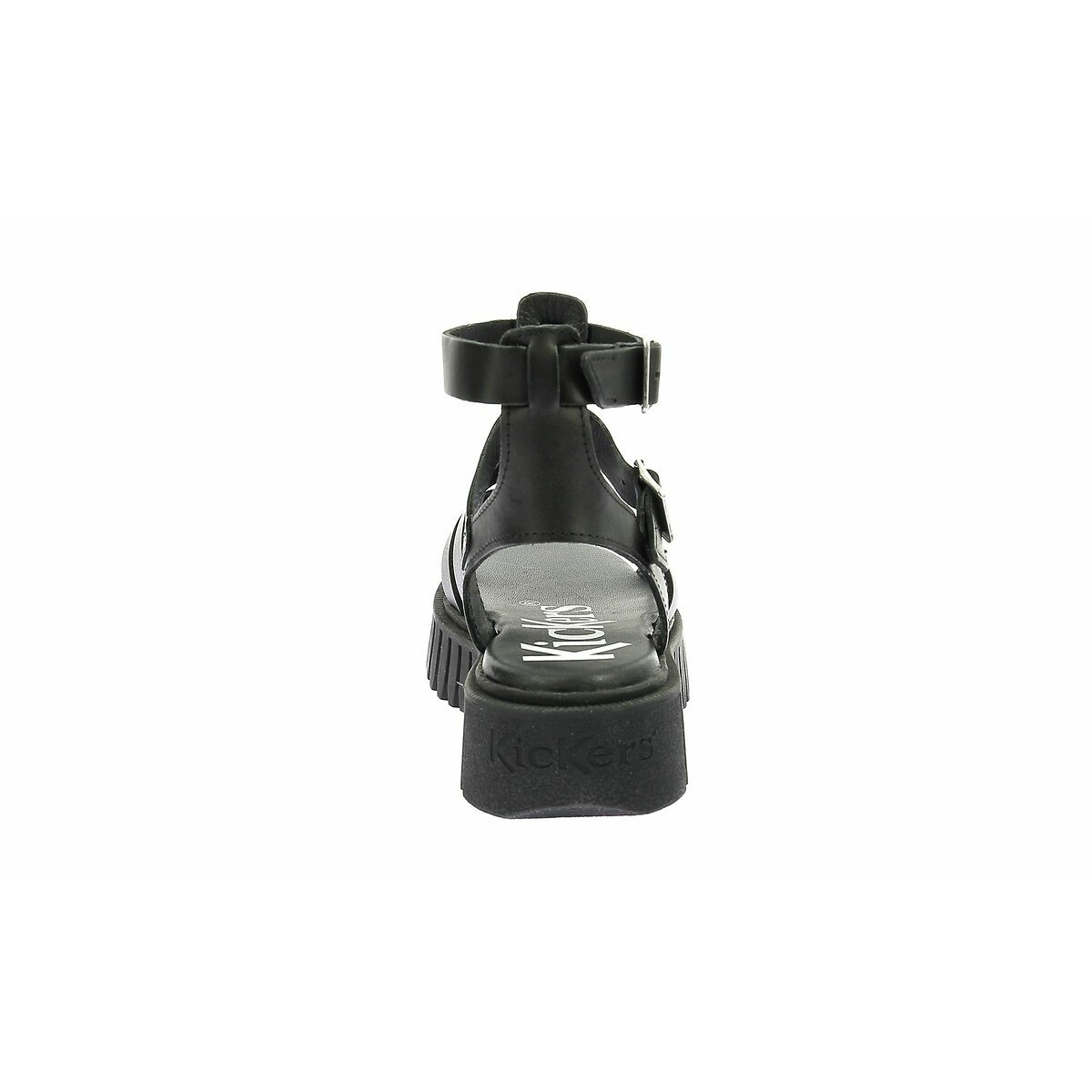 Kick Fabiola Leather Sandals black, KICKERS