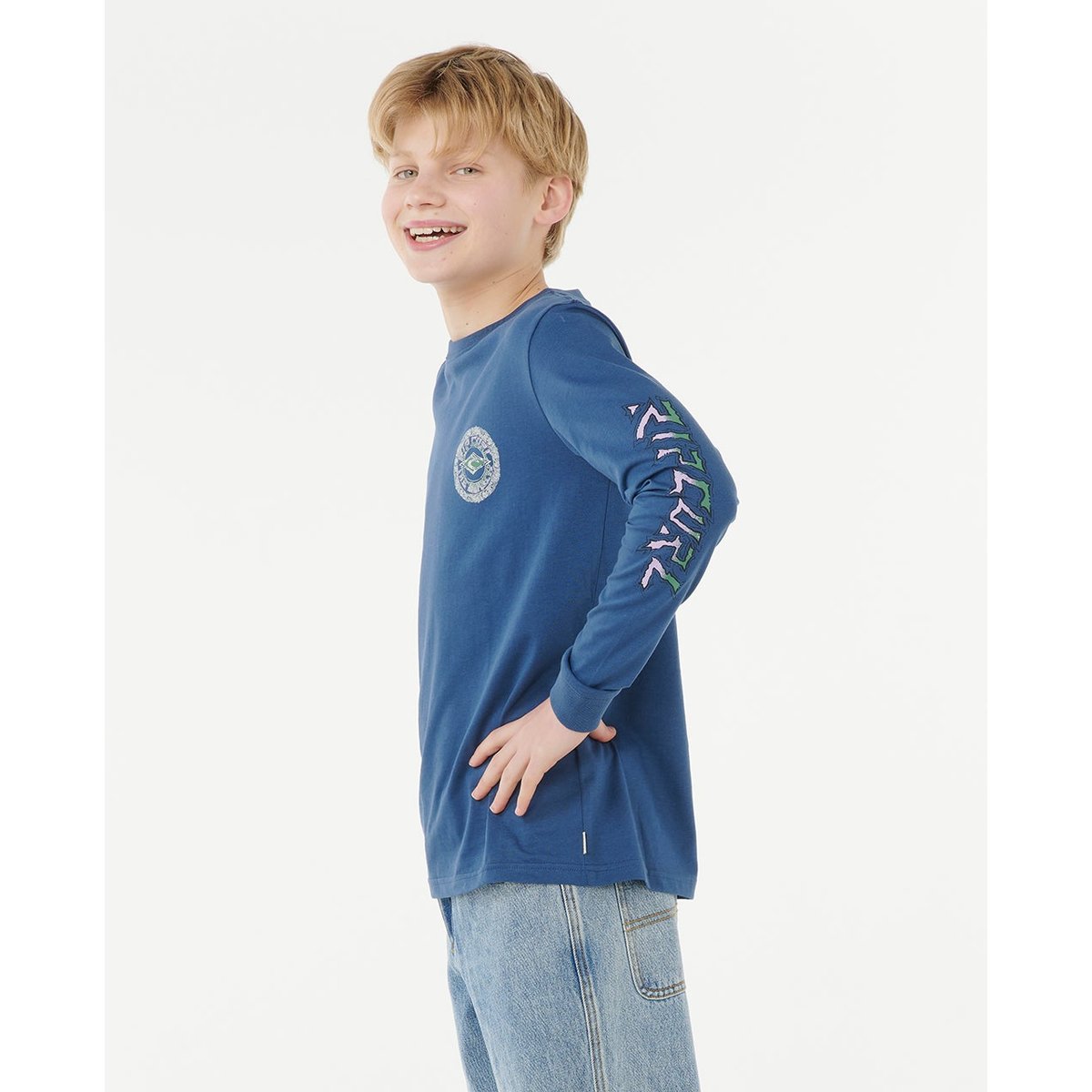 T-shirt à manches longues TROPIC DAZE bleu marine clair, RIP CURL