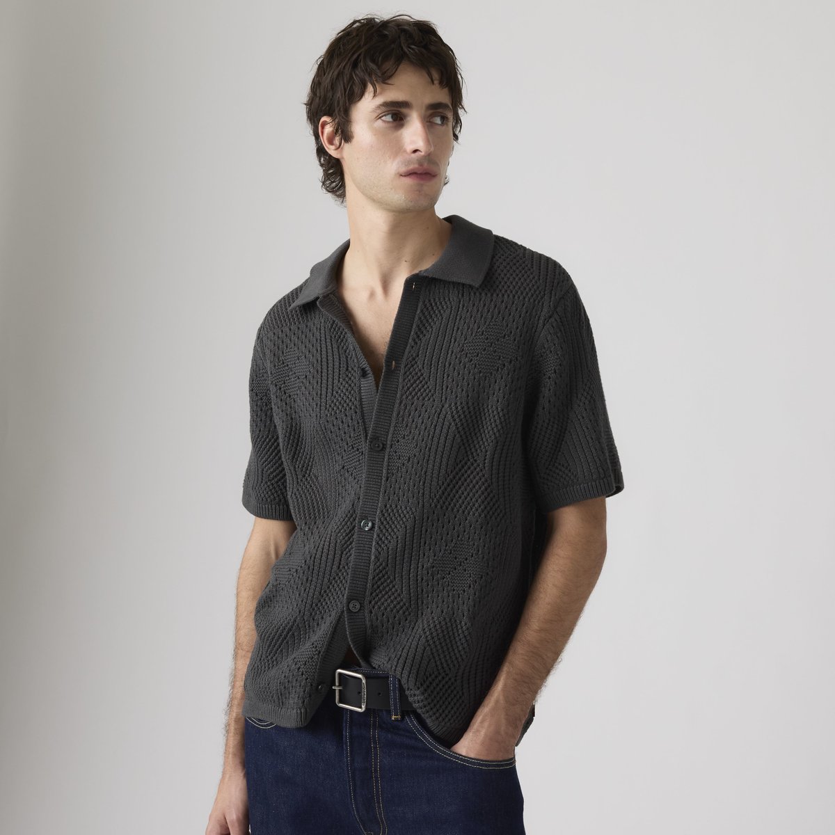 Chemise-gilet Camp Lightweight noir - dark phantom, LEVI'S