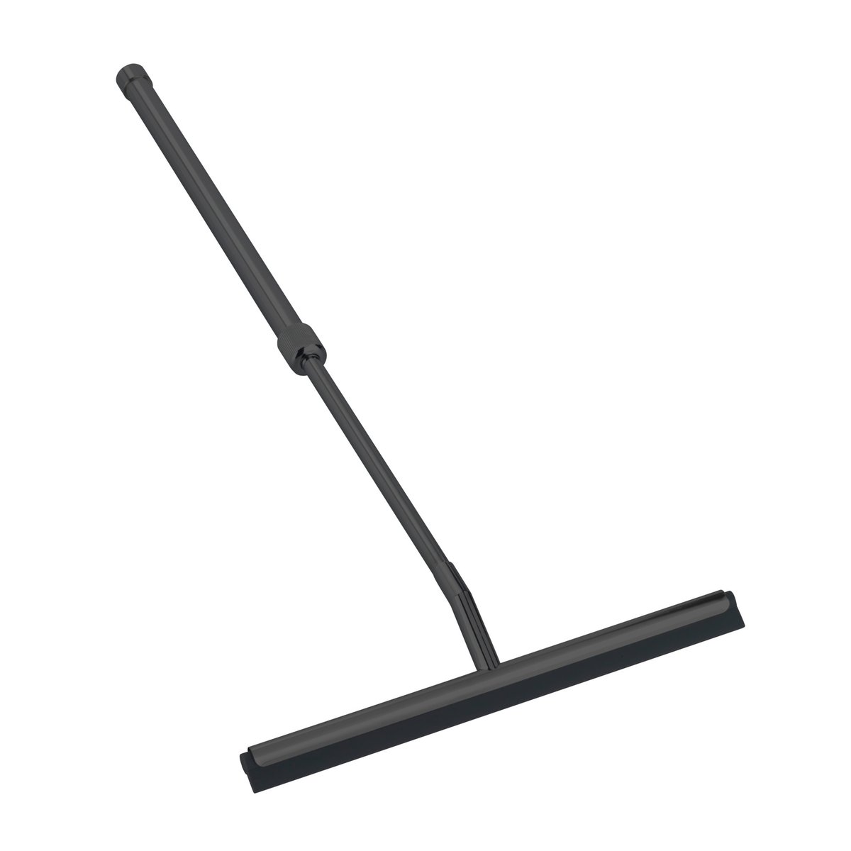 Raclette de douche télescopique grand format noir, WENKO