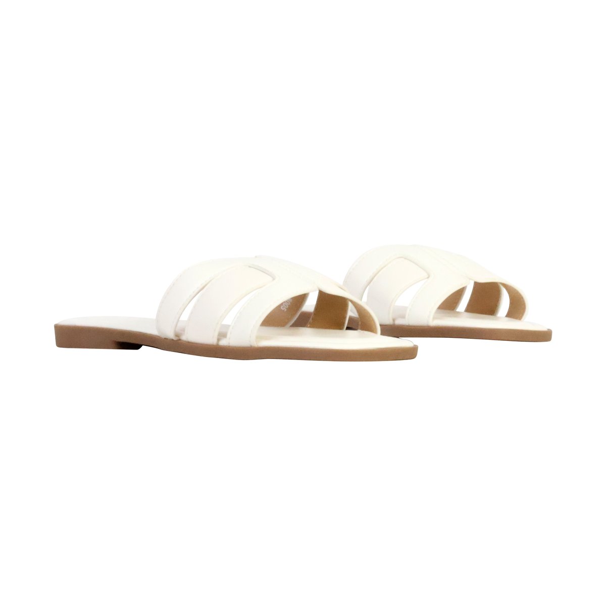 Sandales à Enfiler blanc, ENZA NUCCI