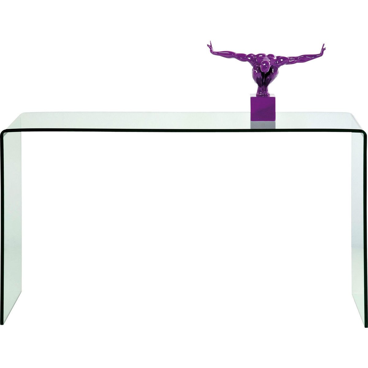 Console en verre, VISIBLE transparent, KARE DESIGN