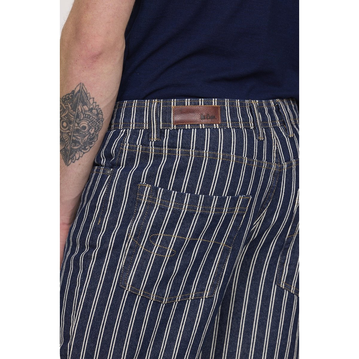 Short coton loose NACKS bleu marine, LEE COOPER