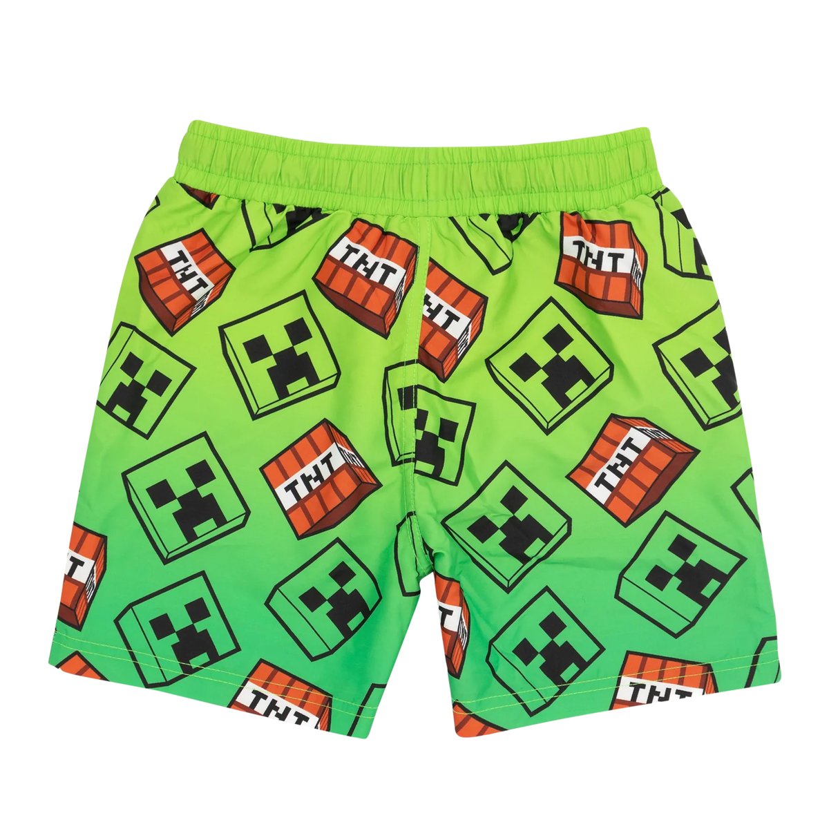 Short de bain vert / noir, MINECRAFT
