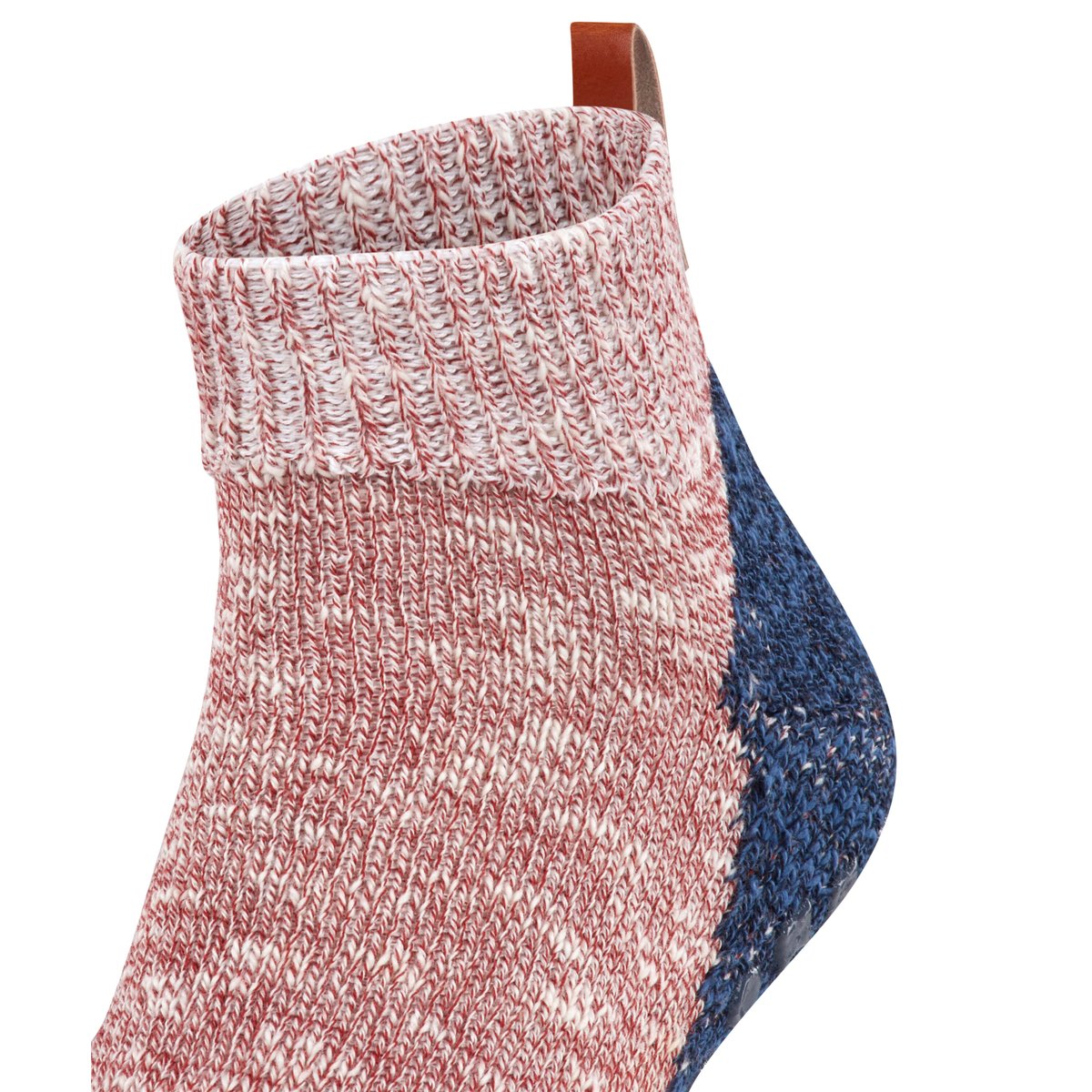 Chaussettes à picots Lodge Homepad rouge, FALKE