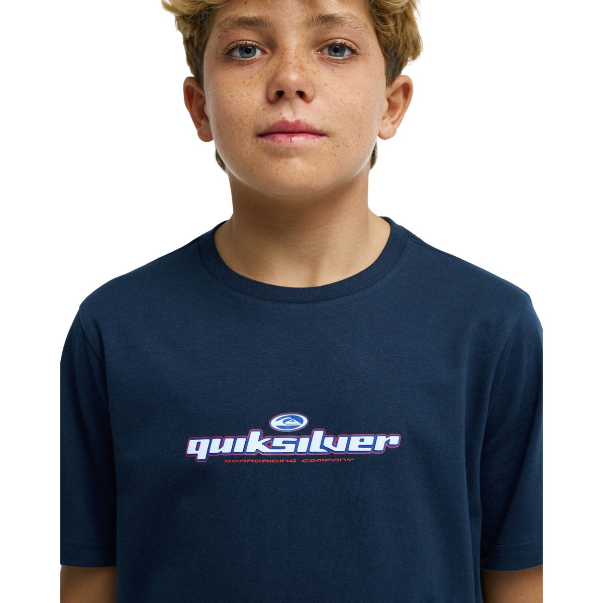 T-Shirt manches courtes SLACKER bleu dark navy, QUIKSILVER