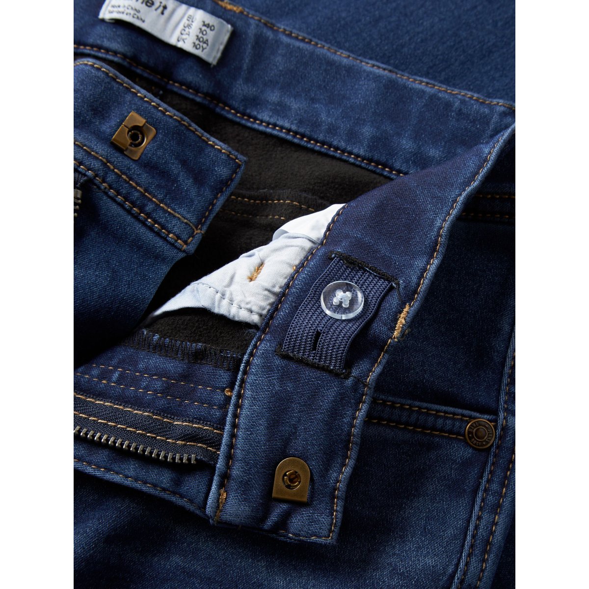 Jean bleu - dark blue denim1, NAME IT