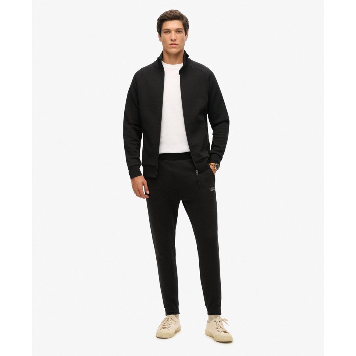 Veste de survêtement ample Tech noir, SUPERDRY
