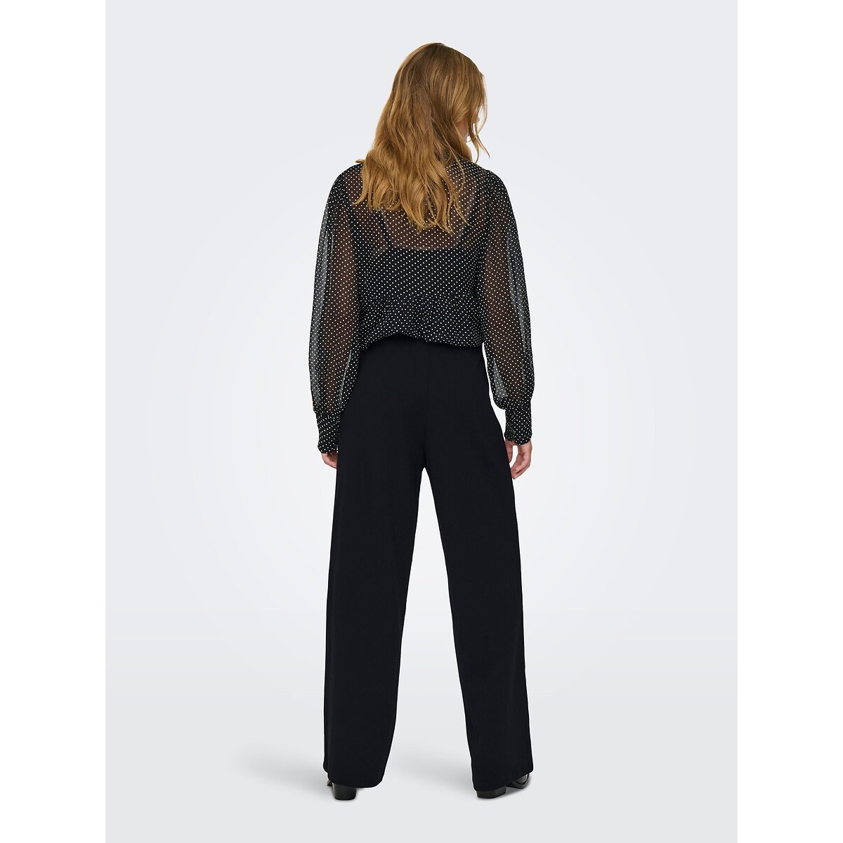 Pantaloni larghi nero , ONLY