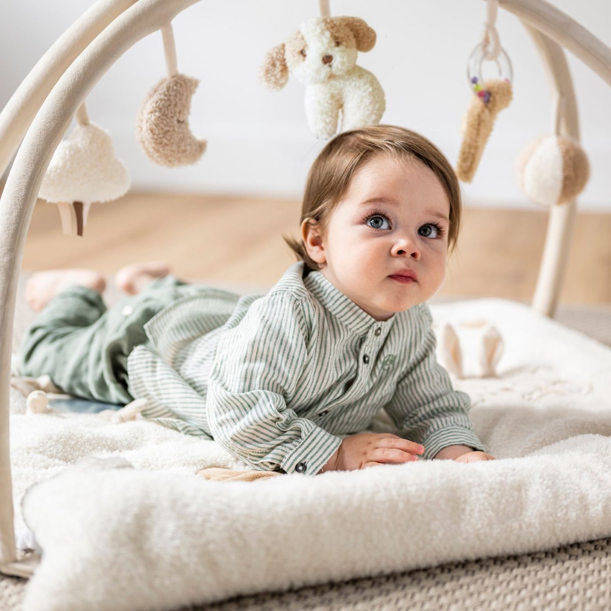 Tapis d'éveil avec arches ecru, beige, NATTOU