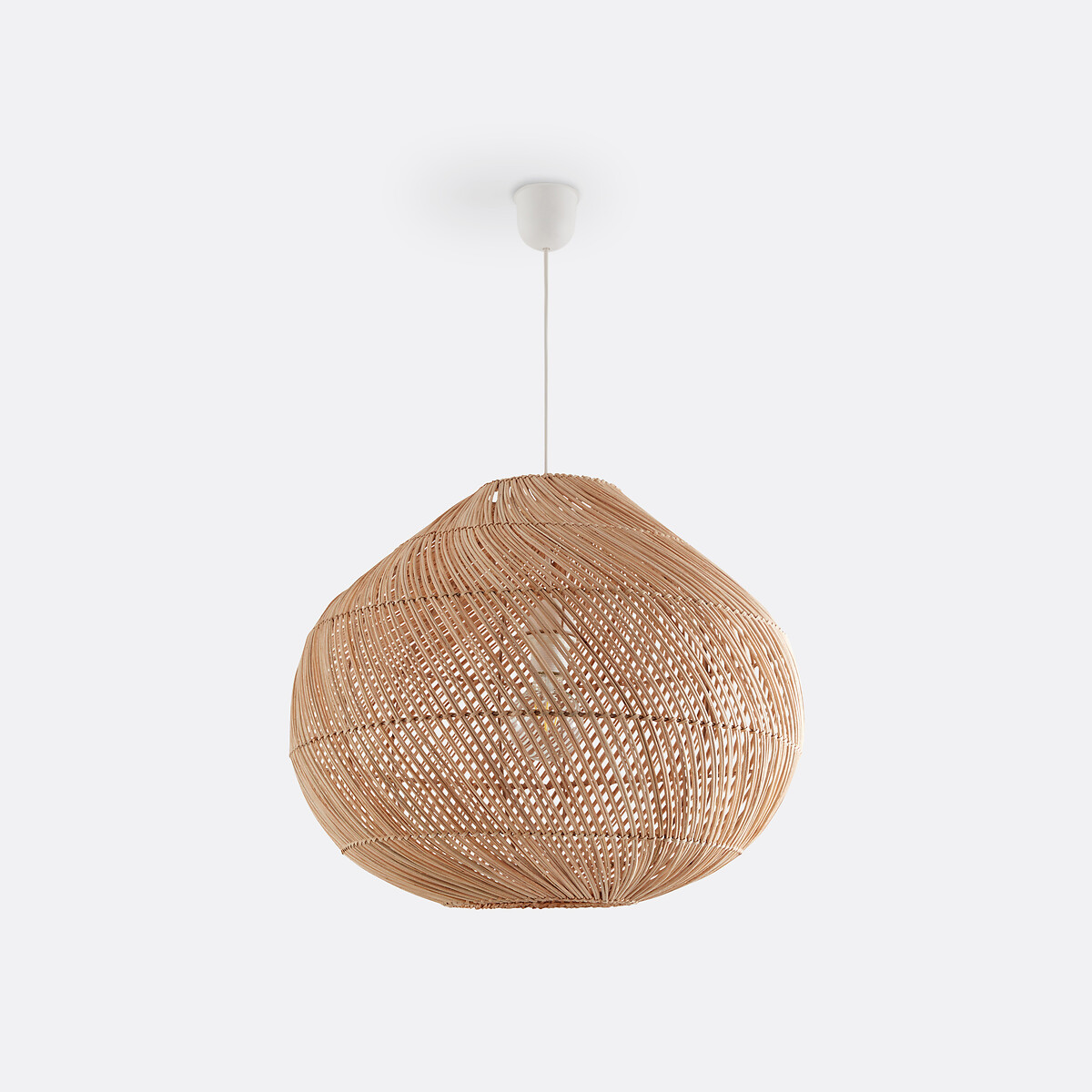 Suspension en rotin Ø55 cm, Dankia naturel, LA REDOUTE INTERIEURS