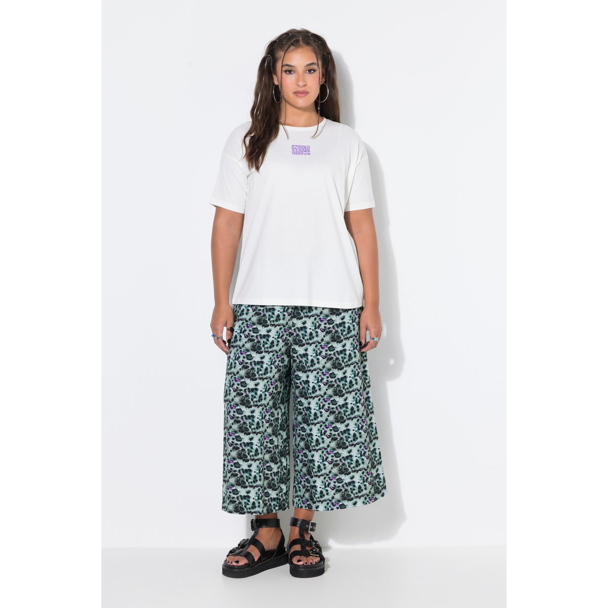 T-shirt oversize blanc cassé, STUDIO UNTOLD