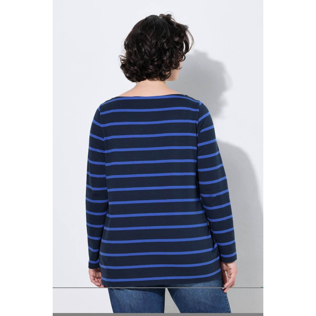 T-shirt rayé marine, ULLA POPKEN