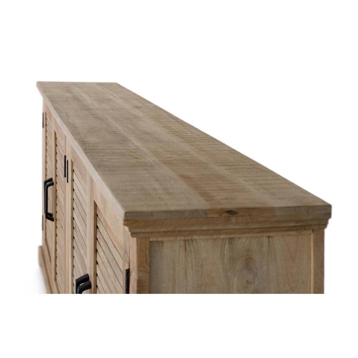Bahut Bois Marron - SIBYLLE marron, DECORATION D’AUTREFOIS