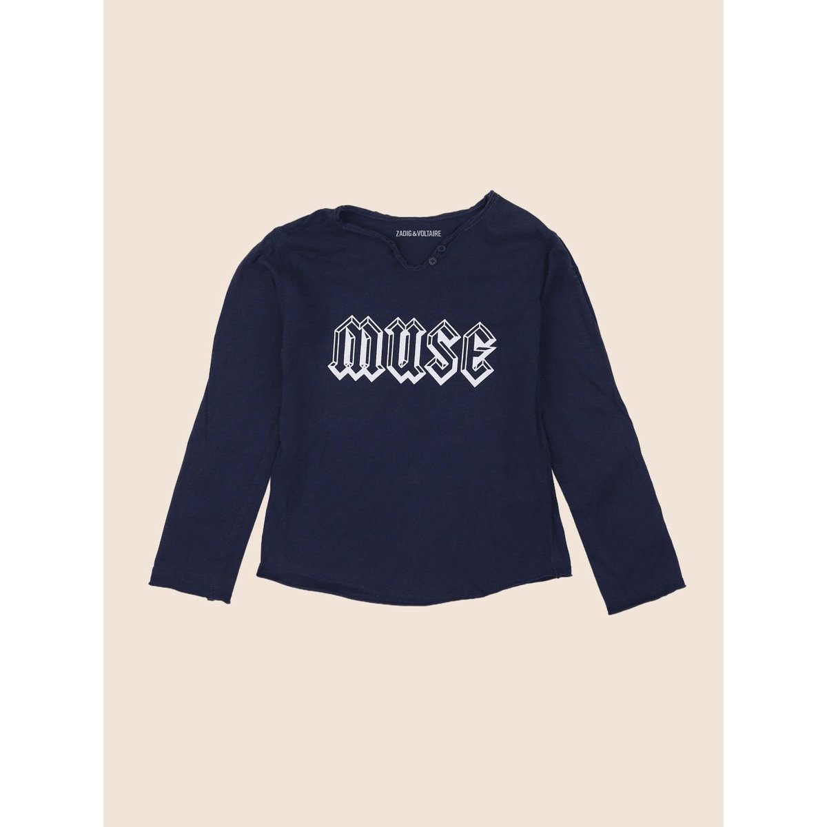 Tee-shirt - Très bon état bleu, ZADIG&VOLTAIRE
