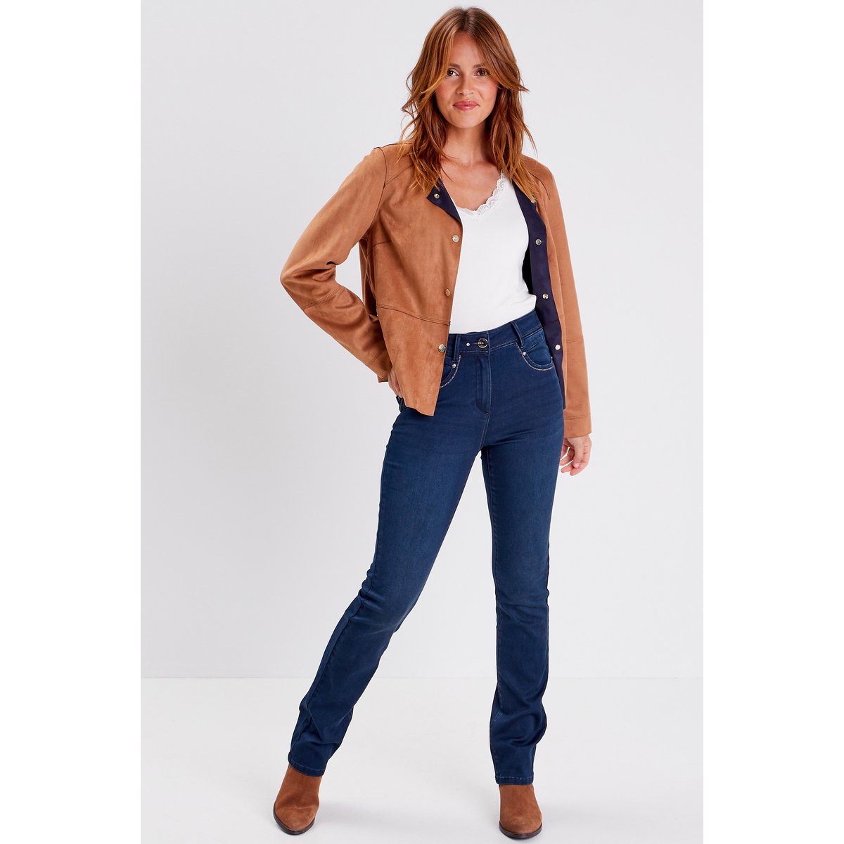 Jean droit denim brut, BREAL