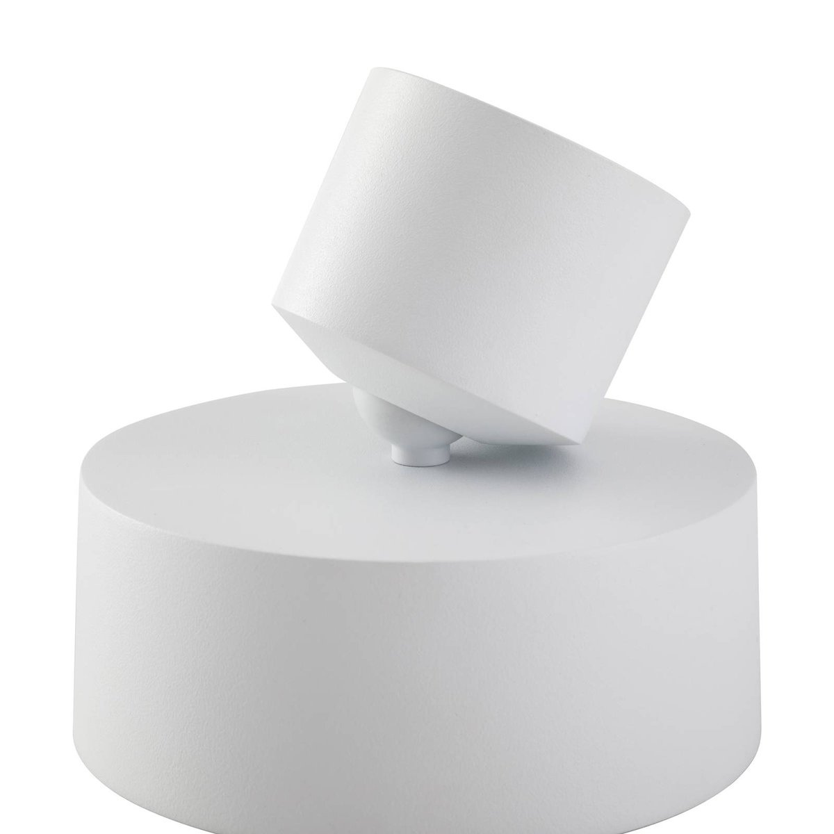 Plafonnier en aluminium moderneLED, Nivoria blanc, LINDBY