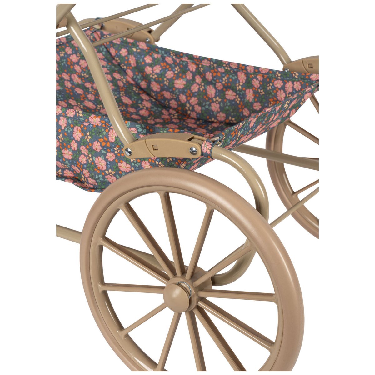 Landau pour poupée rose, bleu, vert, KONGES SLOJD