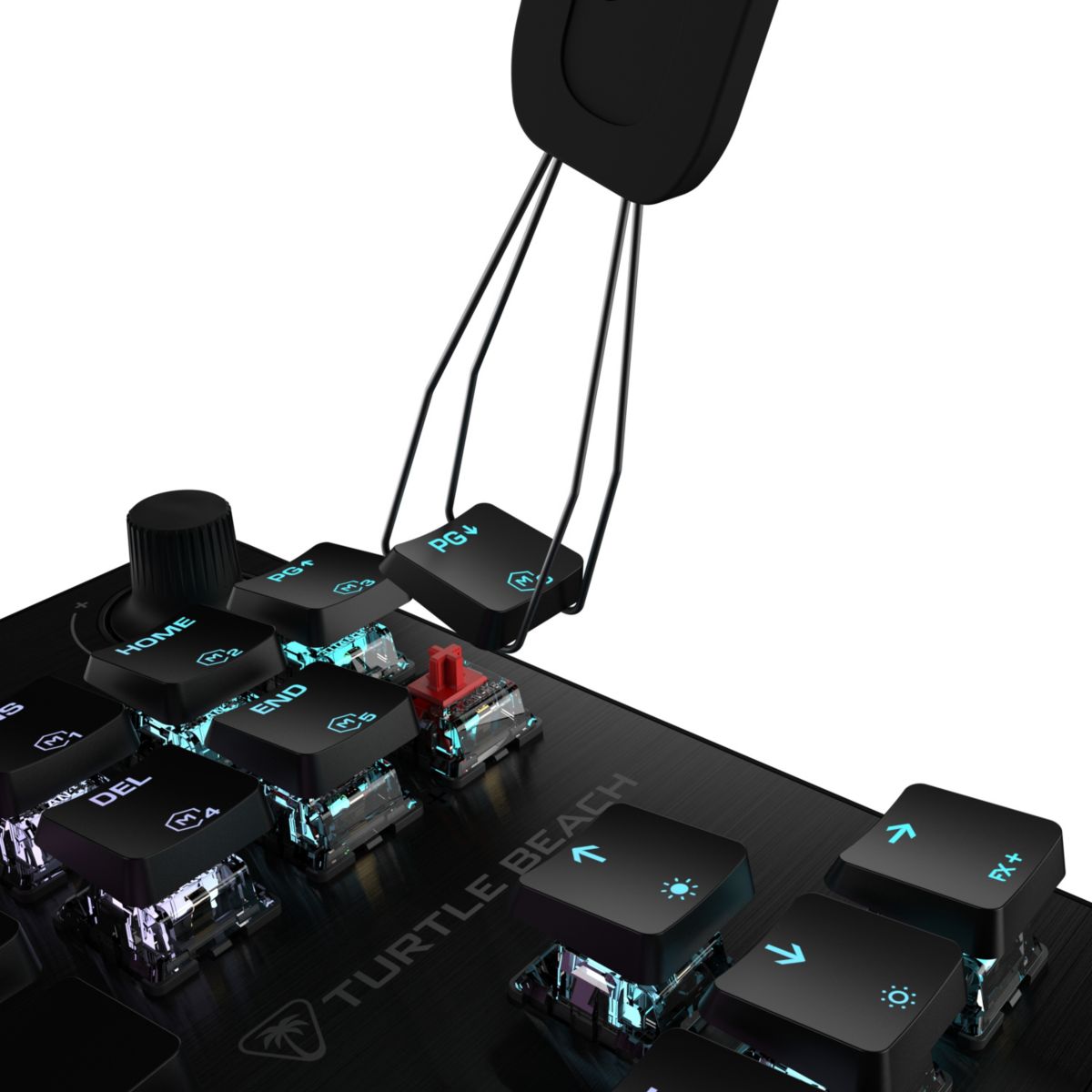 Clavier gamer Vulcan II TKL Noir couleur unique, TURTLE BEACH