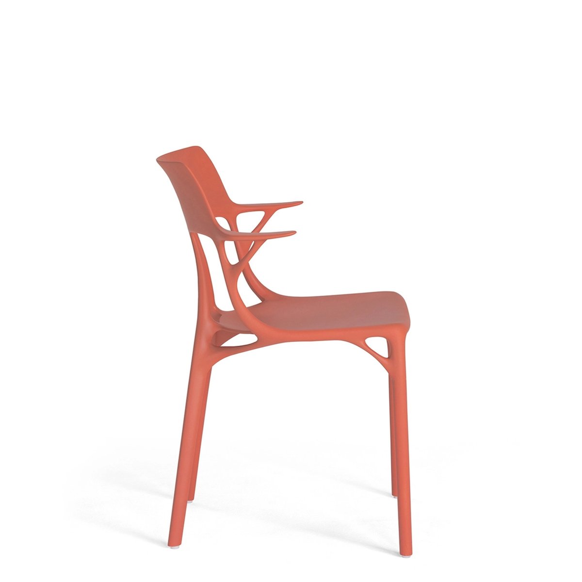 Chaise A.I rouge orangé, KARTELL