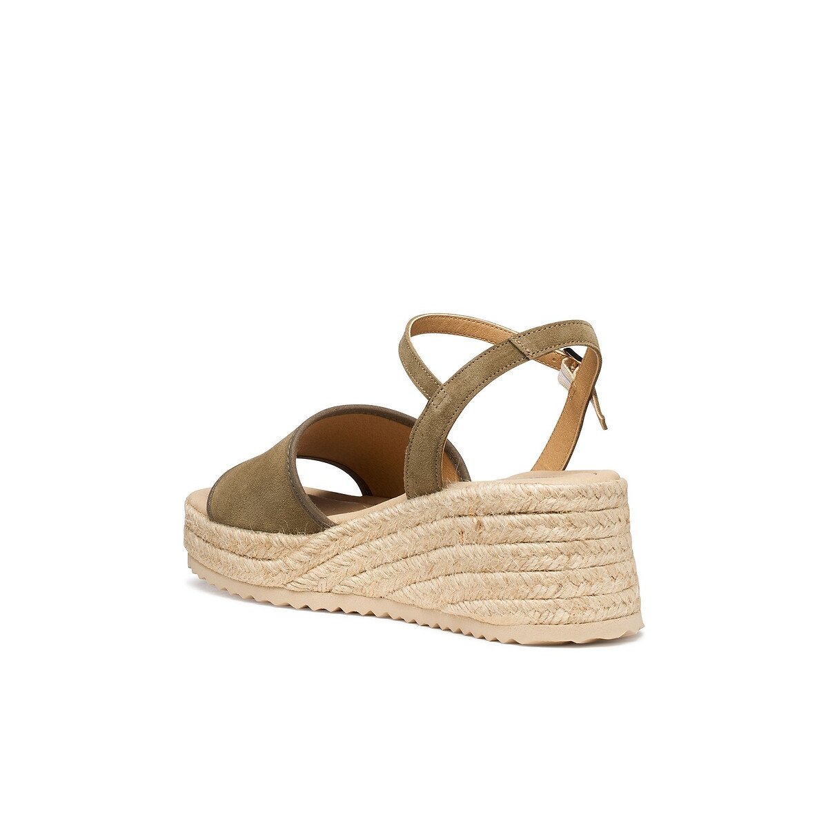 Sandalen met sleehak ALEMERIA kaki   , GEOX