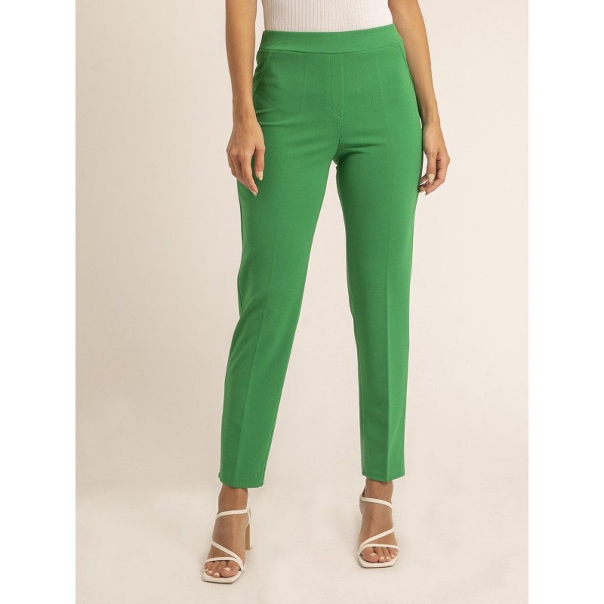 Pantalon Eliane vert, DONA LISA