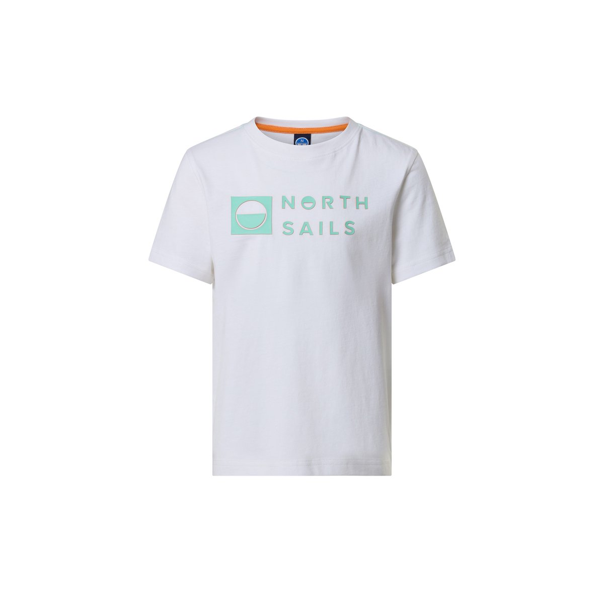 T-shirt avec imprimé North Sails blanc, NORTH SAILS