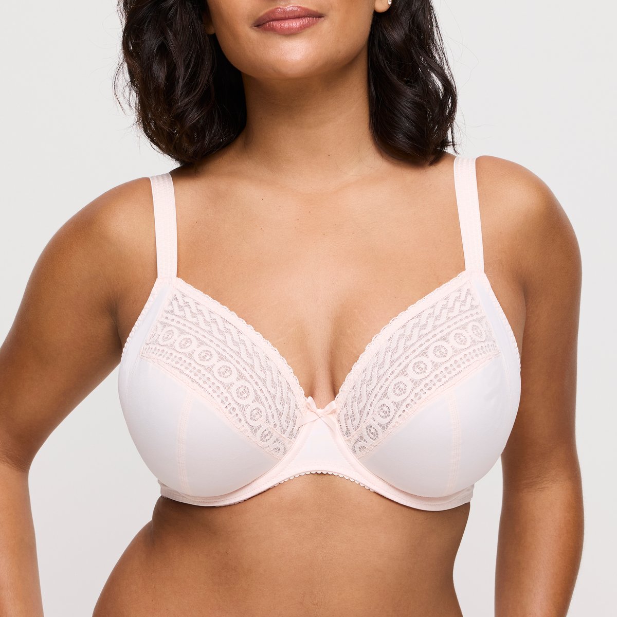 Soutien gorge à décolleté plongeant MONTARA rose - crystal pink, PRIMADONNA