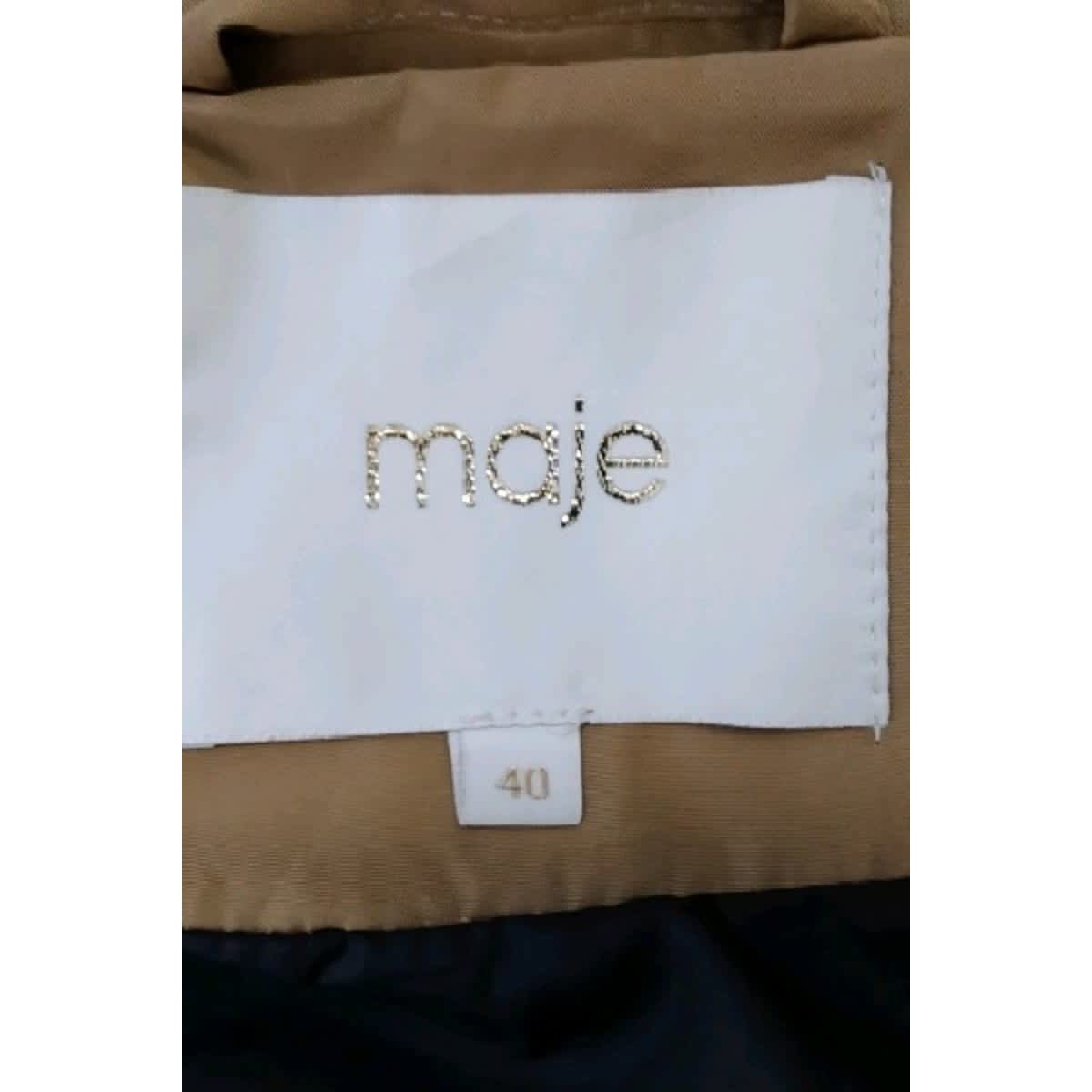 Veste - Très Bon État marron, MAJE