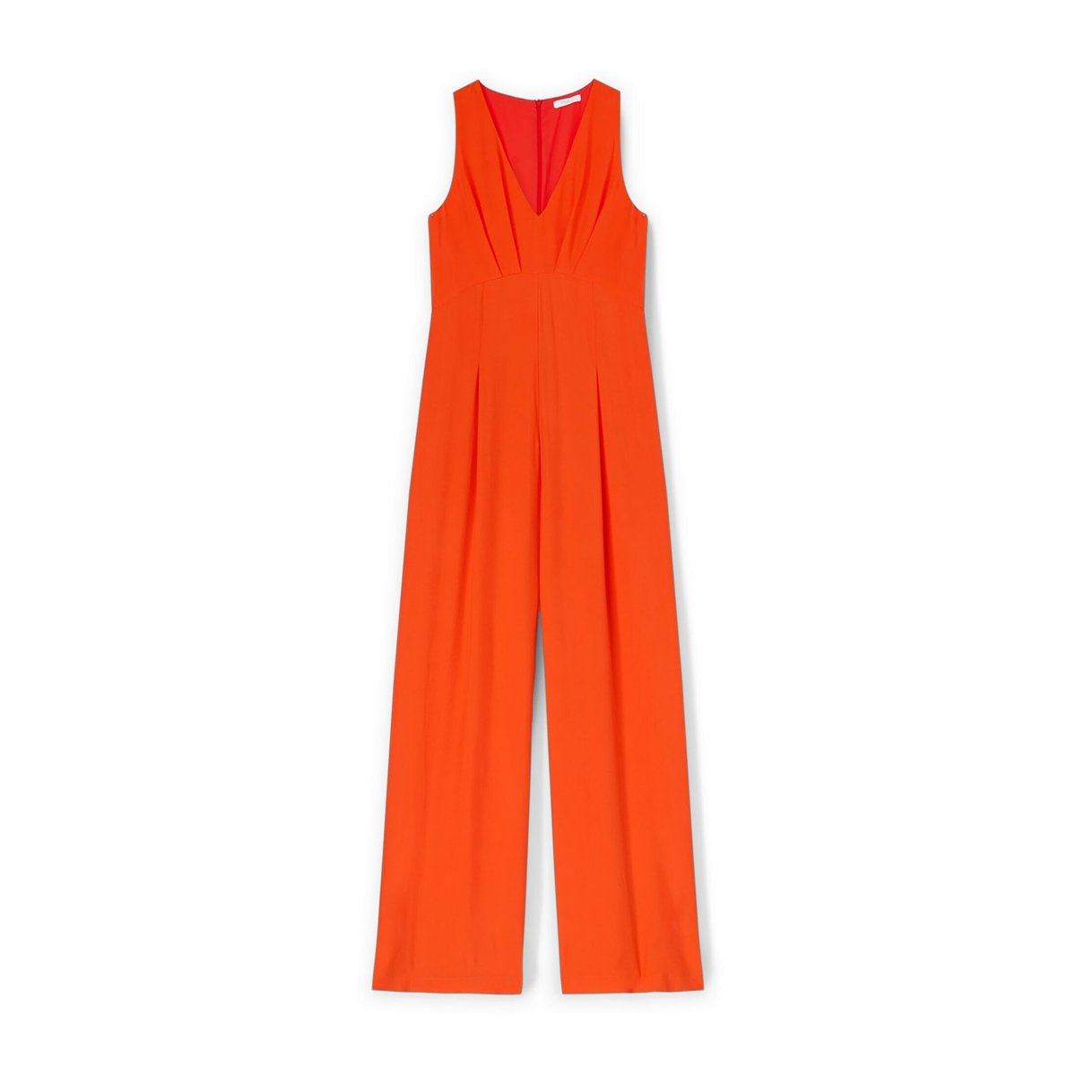Combinaison longue en viscose rouge, MOTIVI