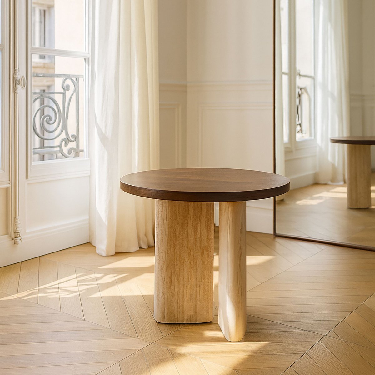 Table d'appoint, AMBER naturel, NOW'S HOME