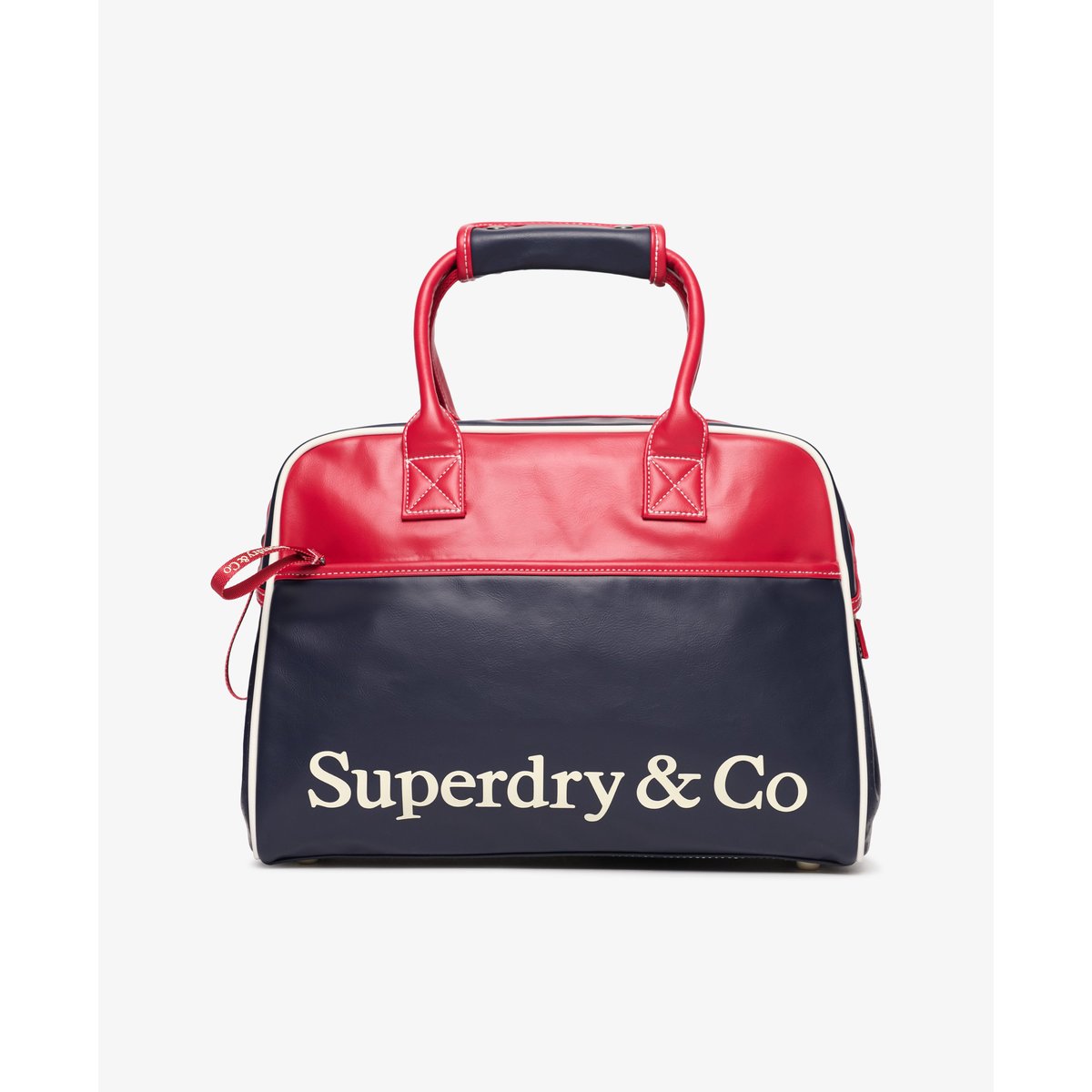 Sac de Sport Heritage Retro Classique bleu/rouge, SUPERDRY