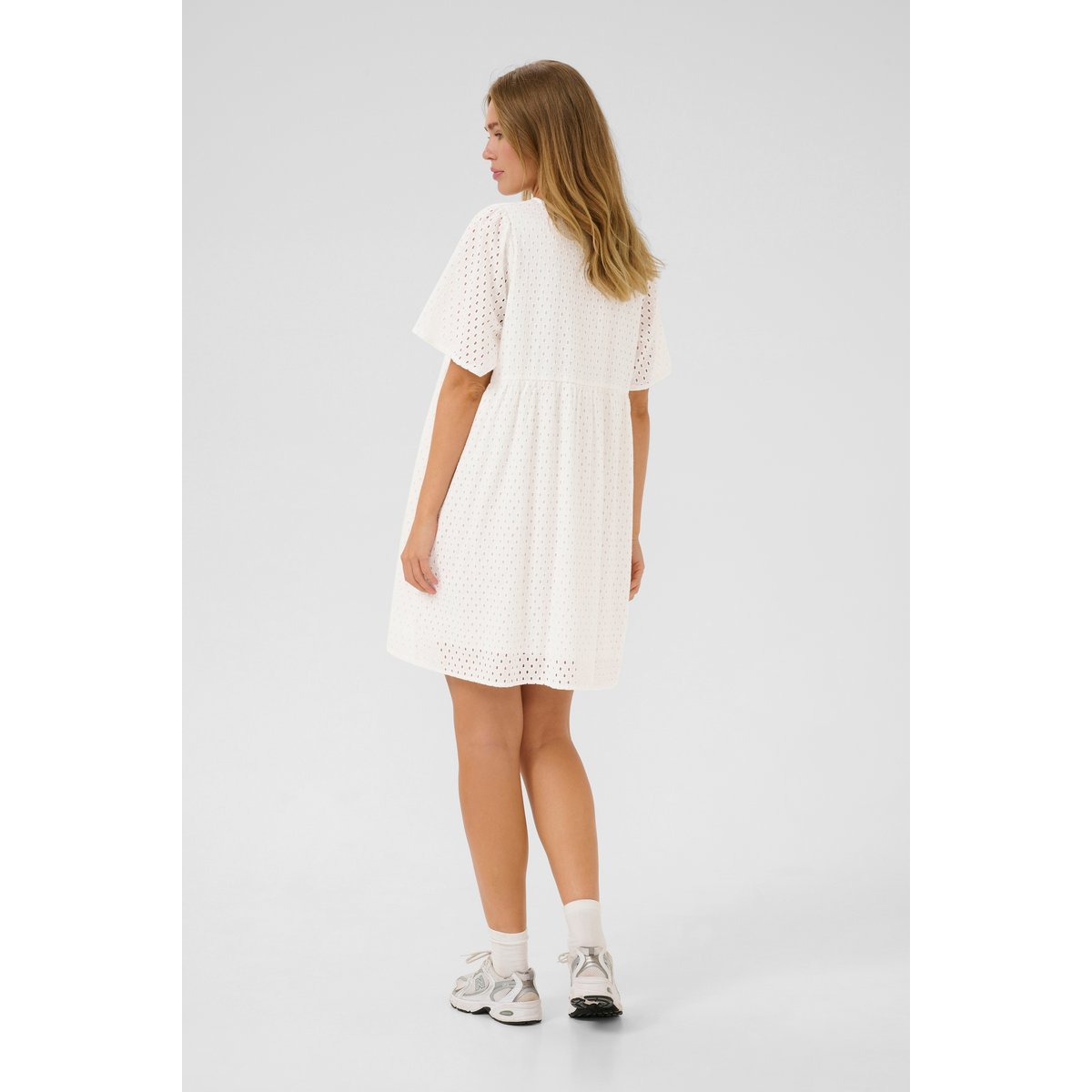 Dress blanc chalk, KAFFE
