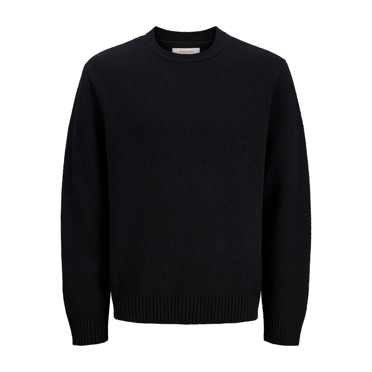 Pull En Maille black 1, JACK & JONES
