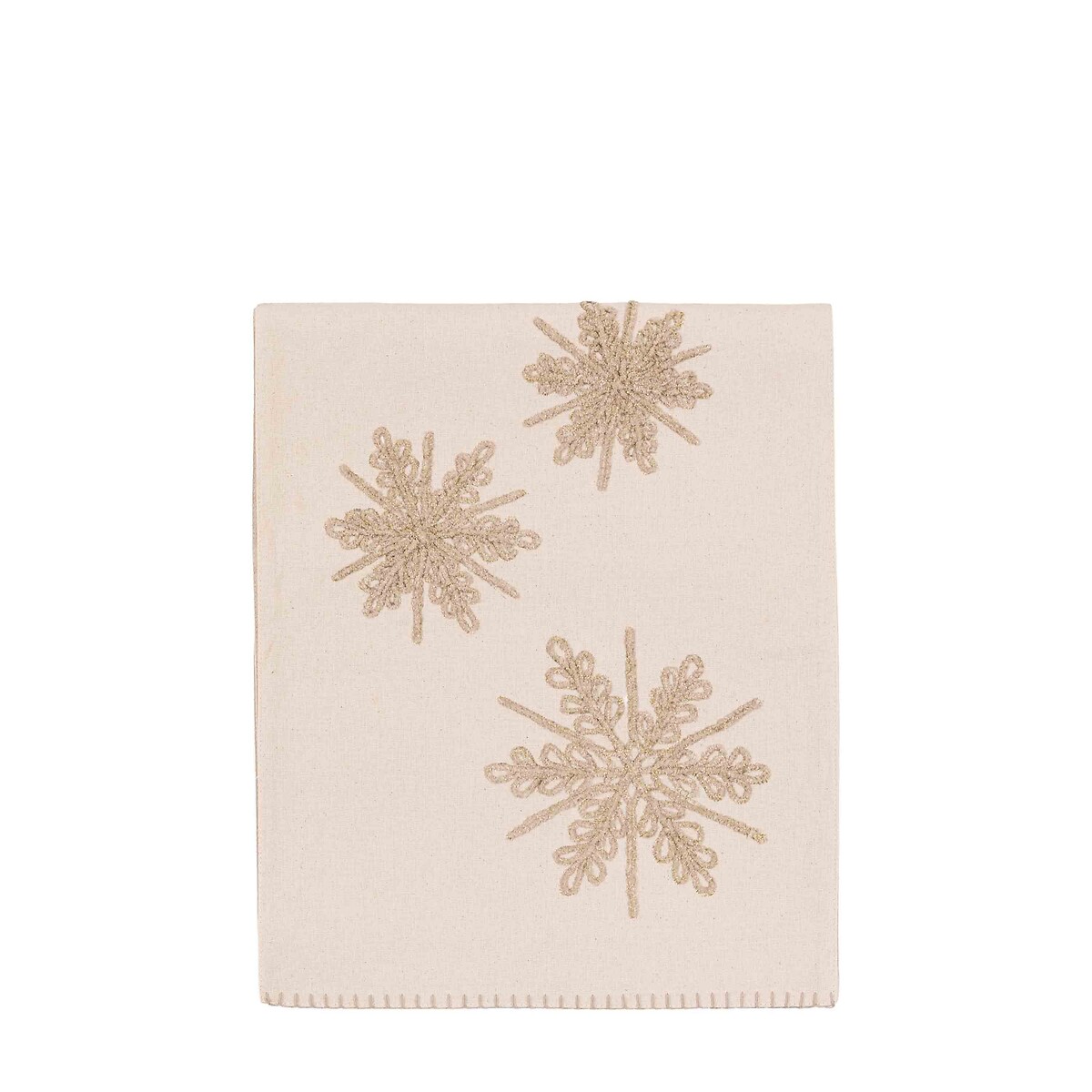Snowflake Table Runner 36x180cm cream, ÉDITÉ