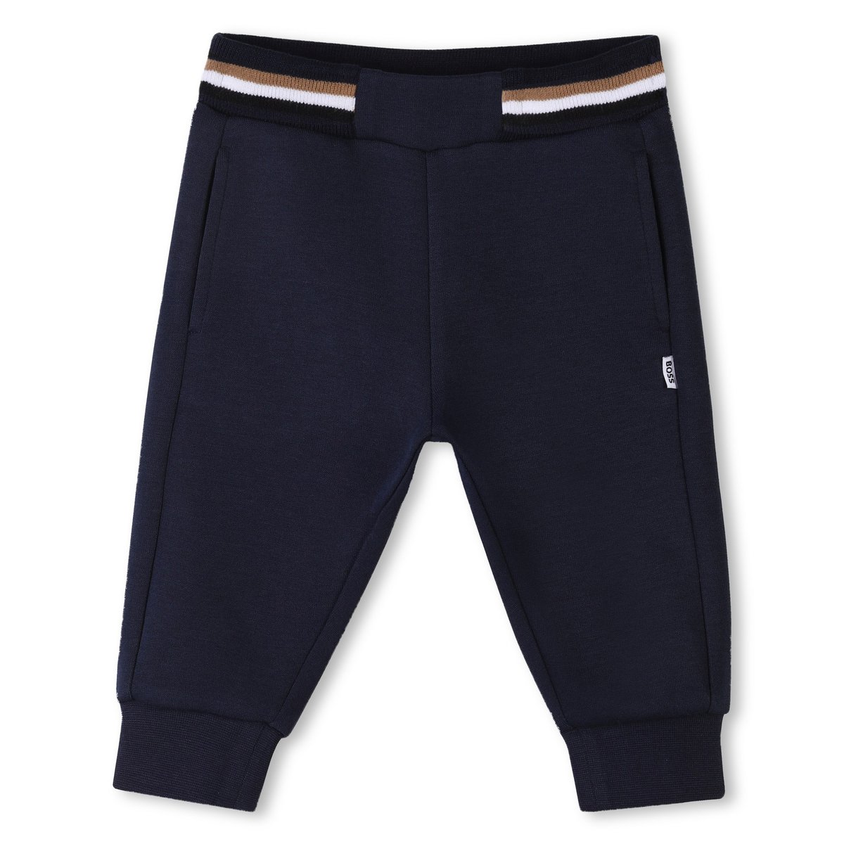Ensemble cardigan et pantalon bleu cargo, BOSS KIDSWEAR