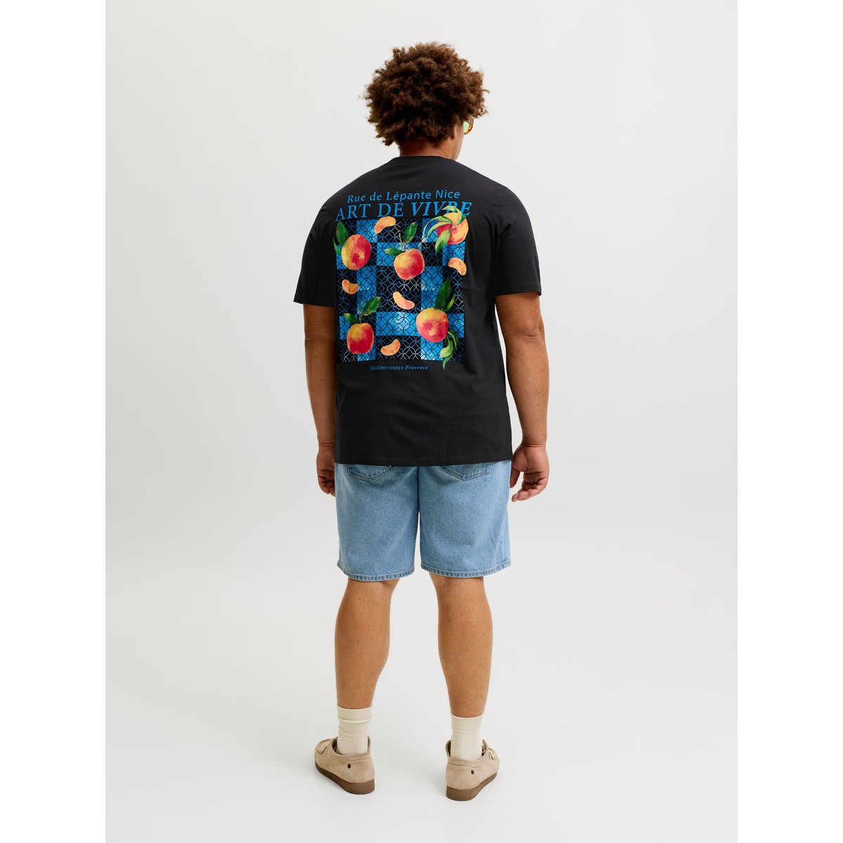 T-Shirt noire - black, JACK & JONES