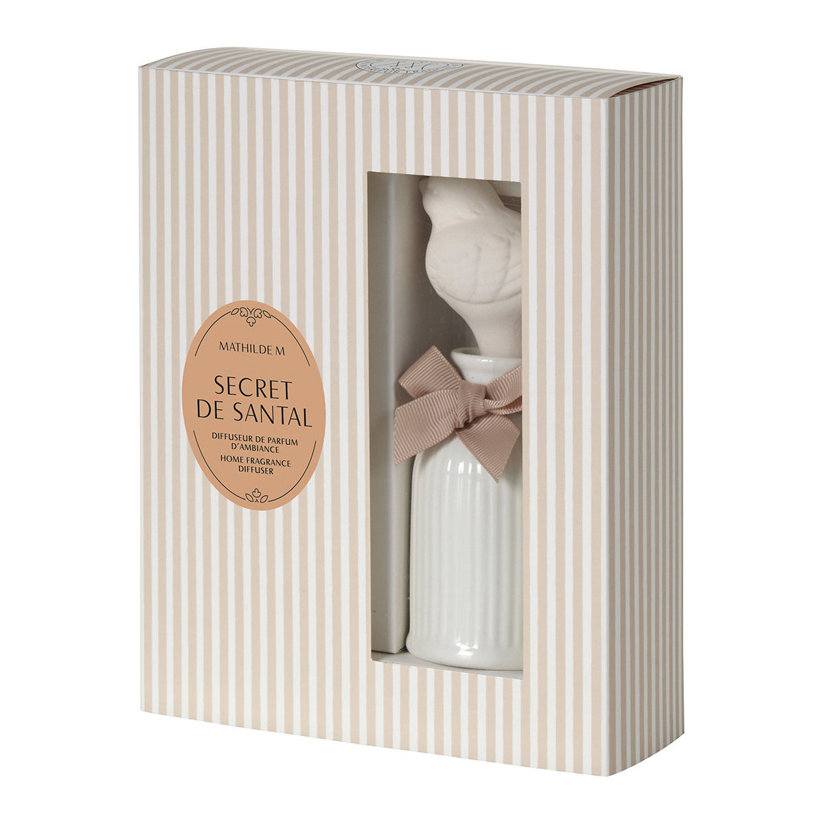 Diffuseur de parfum d'ambiance 200 ml - Secret de Santal blanc, MATHILDE M