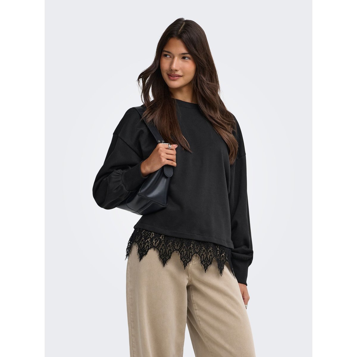 Sweat-Shirt noire - black, ONLY