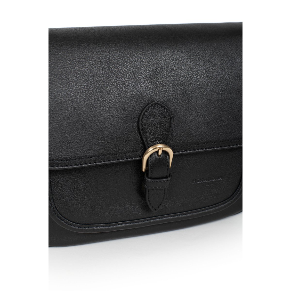 Sac porté travers  TAIMA noir, HEXAGONA