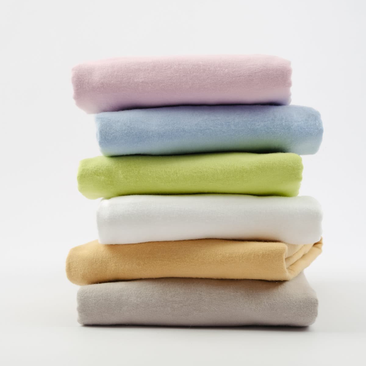 Drap plat coton 57 fils en molleton flanelle TOUDOUX caramel, LINANDELLE
