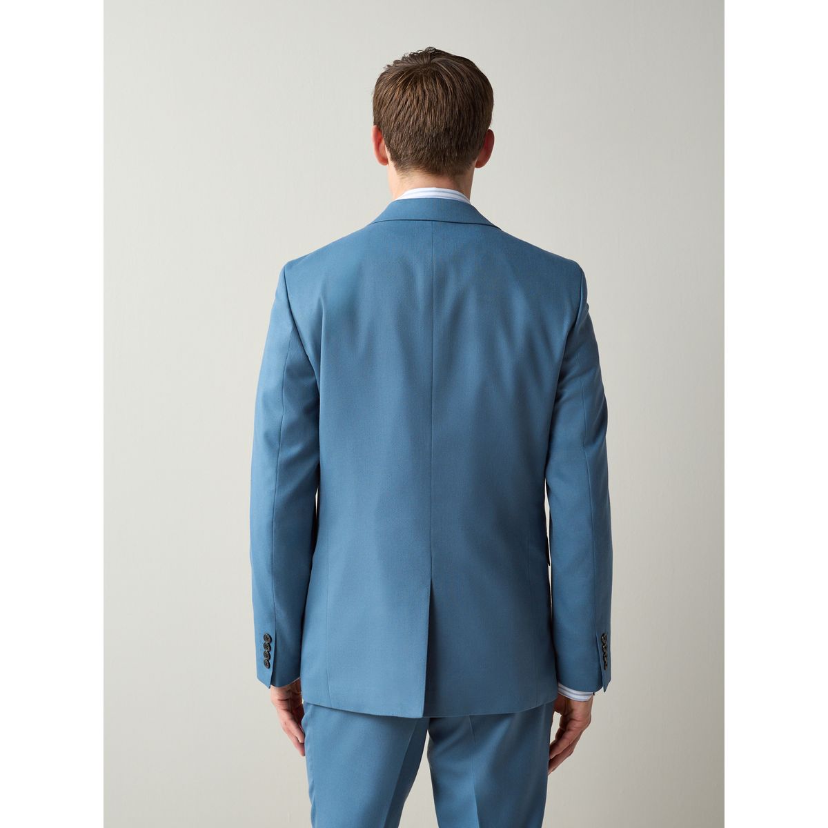 Veste de costume texturée bleu, NEXT