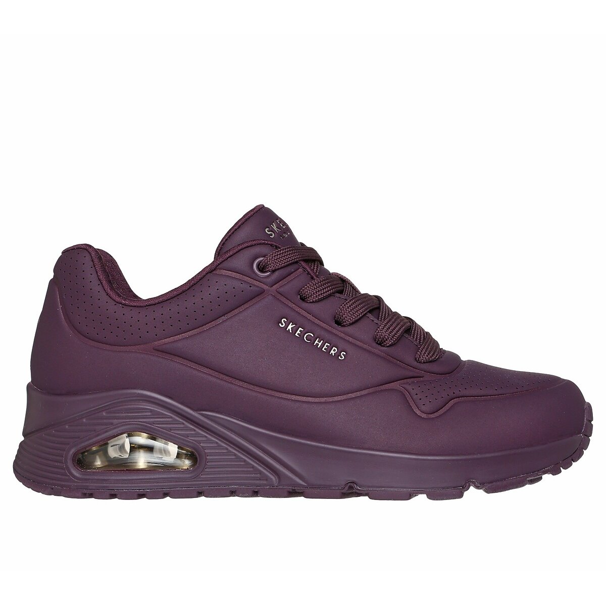 Baskets Uno - Stand on Air bordeaux, SKECHERS