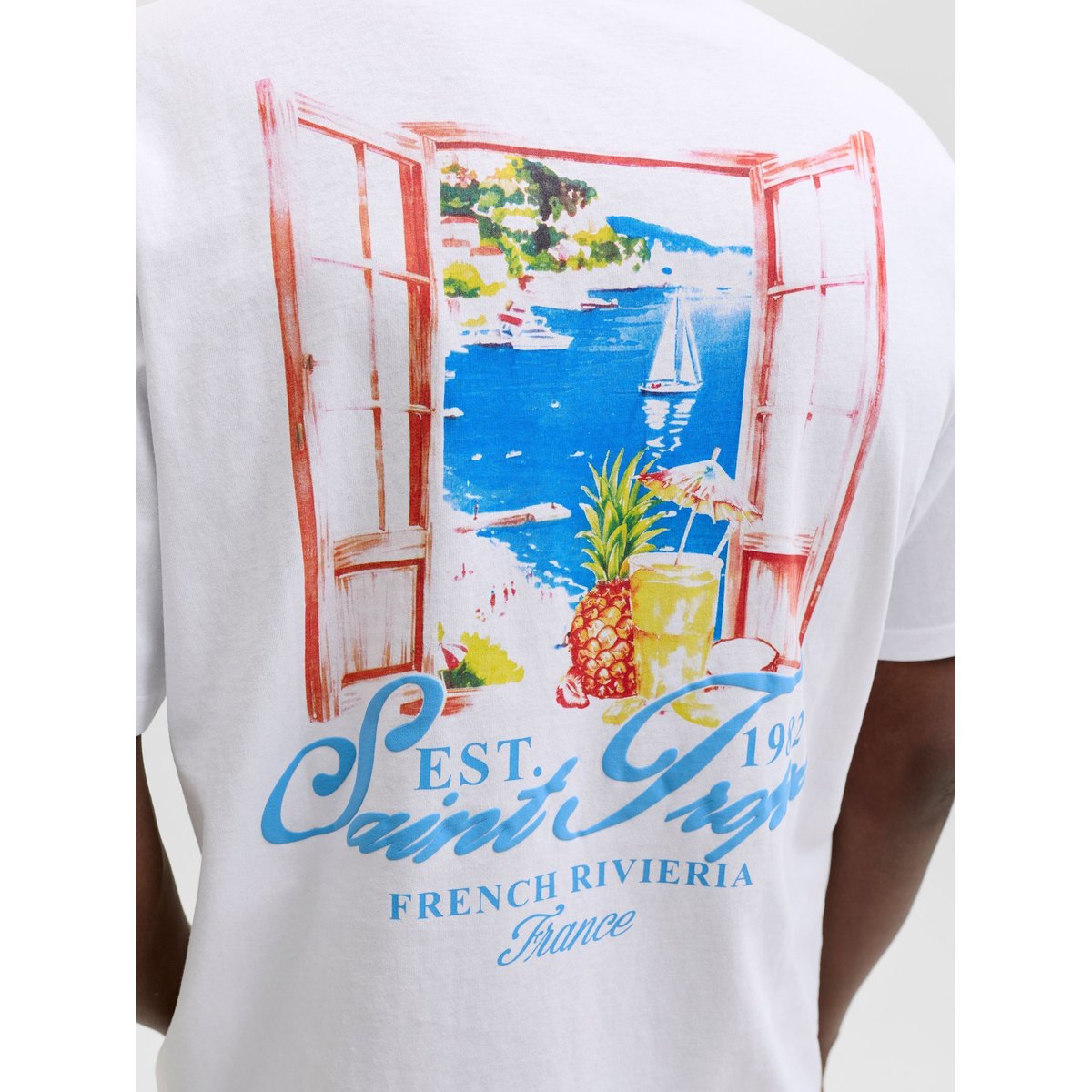 T-Shirt bright white, JACK & JONES